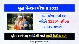 વૃદ્ધ પેન્શન યોજના 2023 Vrudh Sahay Yojana Gujarat